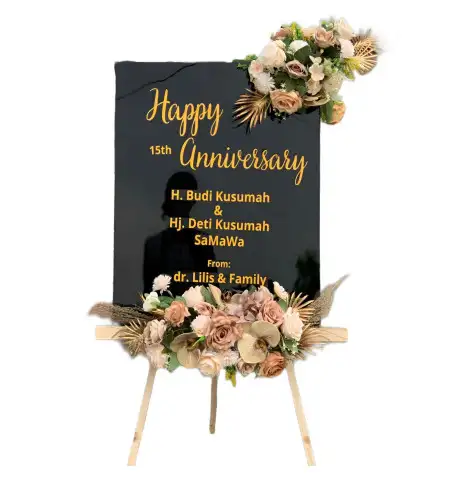 Papan Bunga Akrilik Talang Putri