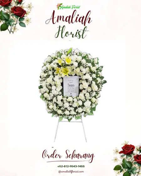 Krans Bunga Duka Talang Putri