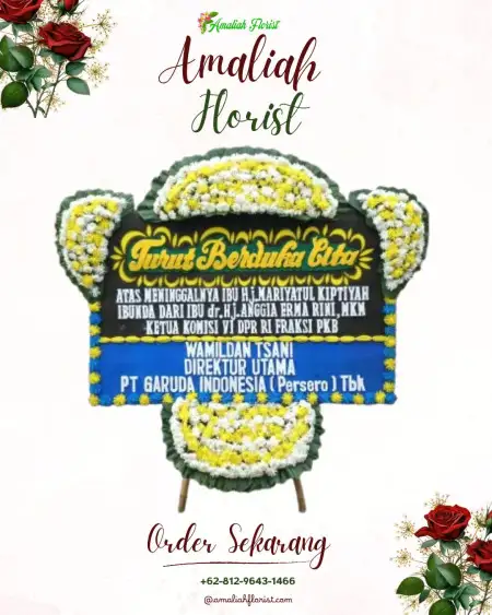 Papan Bunga Duka Talang Putri